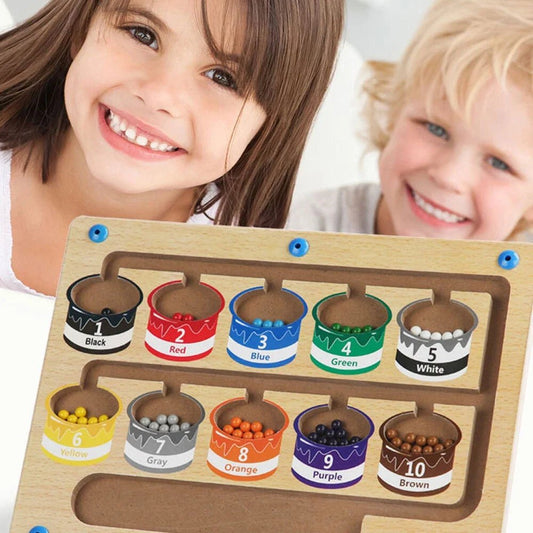 Toddler Toys Magnetic Maze Board Learning Puzzle - Oracle Gifts