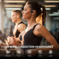 Wireless Bone Conduction Headphones USB Charging Open Ear Sport - Oracle Gifts