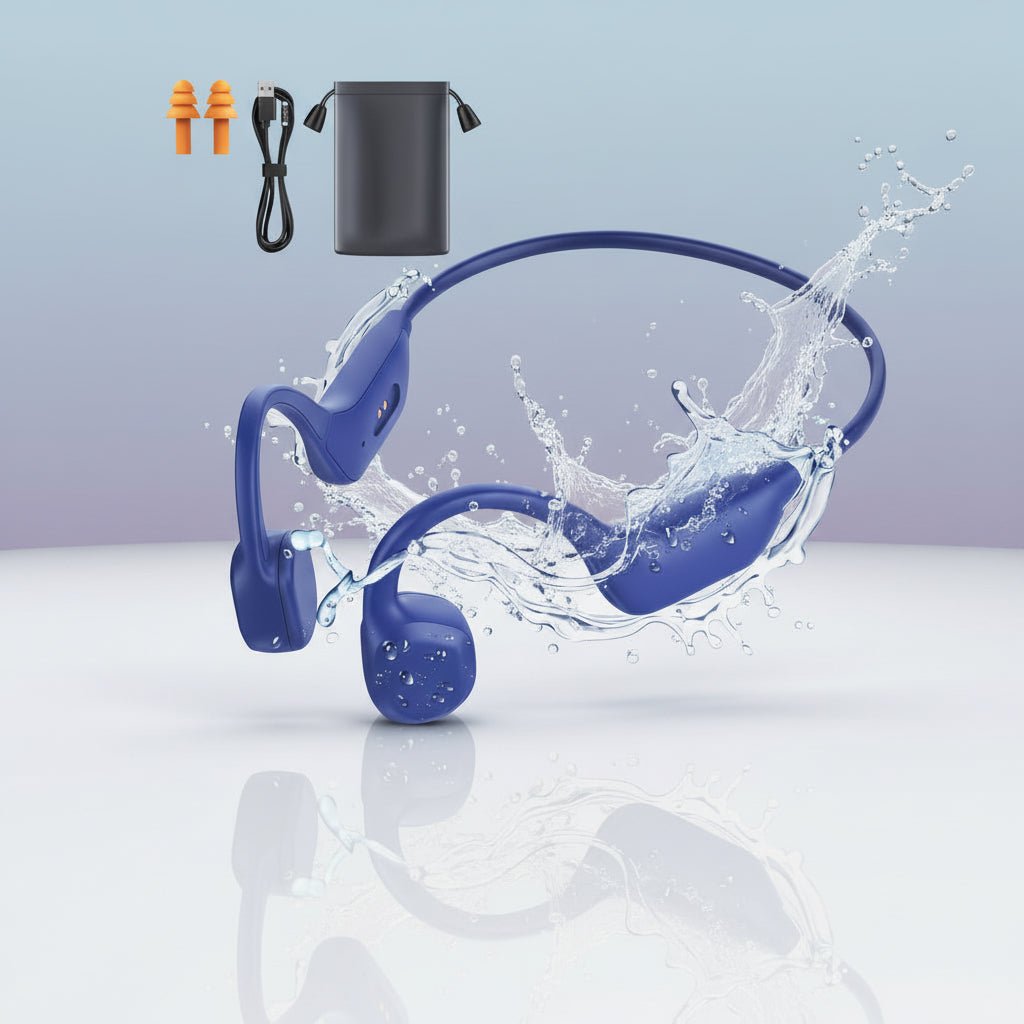 Wireless Bone Conduction Headphones USB Charging Open Ear Sport - Oracle Gifts