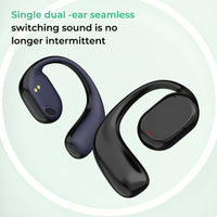 Wireless Earbuds Open Ear Bone Conduction Sports Bluetooth Headphones - Oracle Gifts