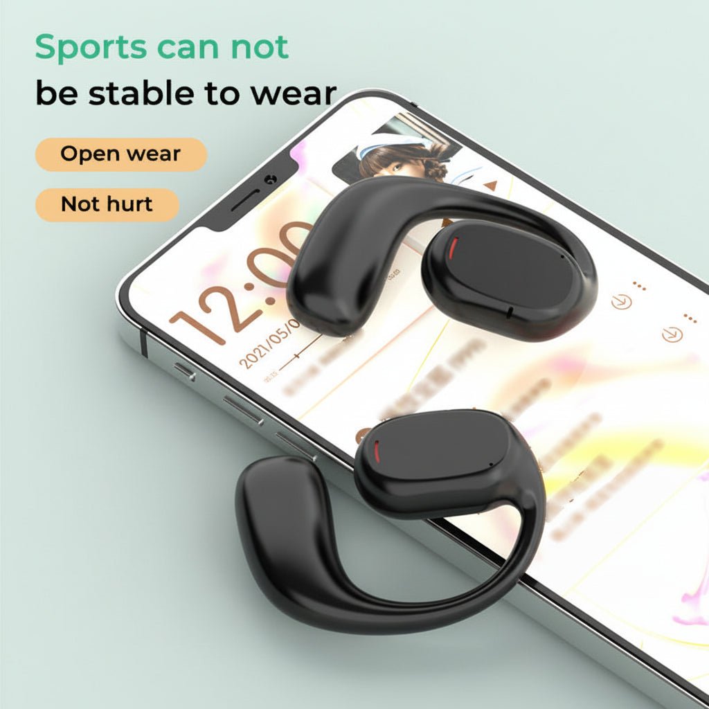 Wireless Earbuds Open Ear Bone Conduction Sports Bluetooth Headphones - Oracle Gifts